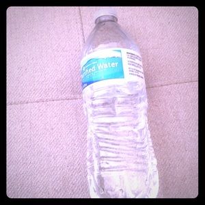 A water bottle